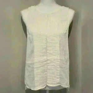 Madewell Mixed Material Tank Top Size Small